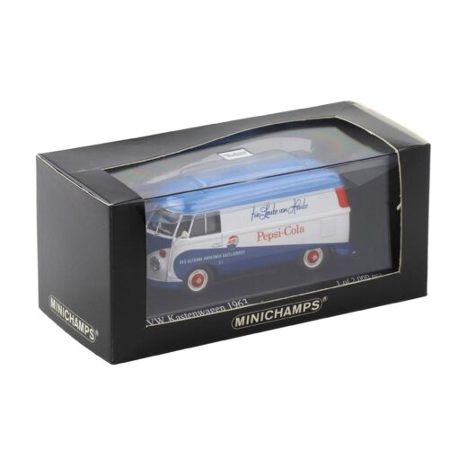 1:43 Minichamps VW T1 Bus Kastenwagen PEPSI-COLA 1963