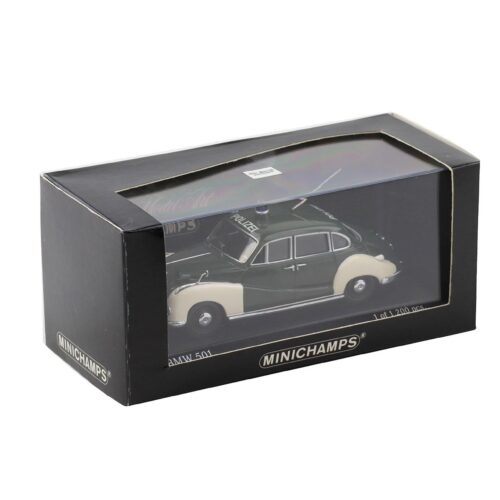1:43 Minichamps BMW 501 Polizei München green/ white