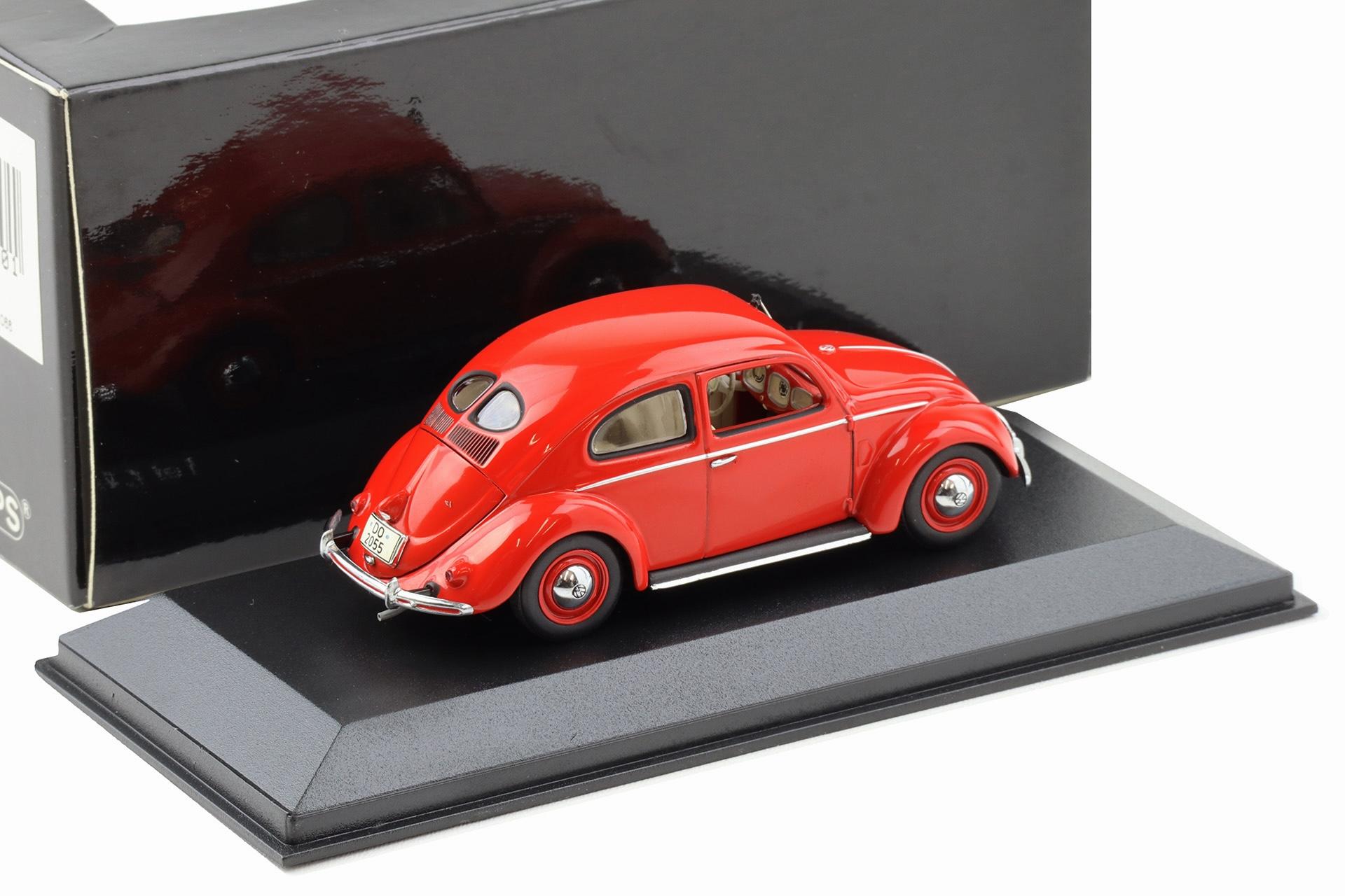 1:43 Minichamps VW Käfer 1200 Export Feuerwehr Dortmund red