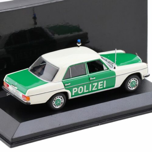1:43 Minichamps Mercedes 200 W115 Sedan /8 Polizei green/ white