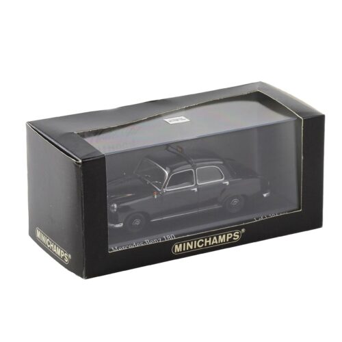 1:43 Minichamps Mercedes 180 Ponton Taxi black