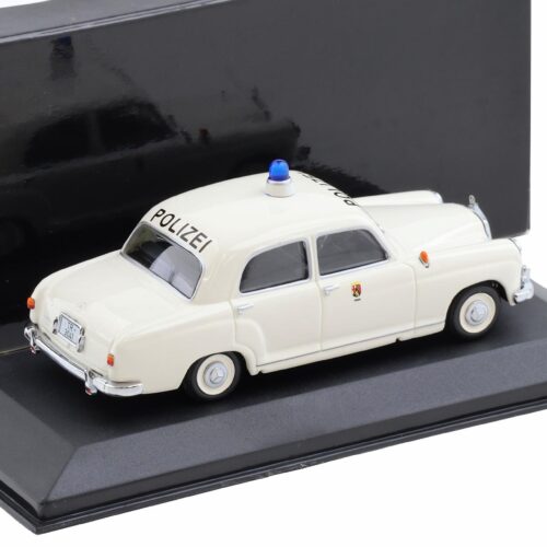 1:43 Minichamps Mercedes 180 Ponton Polizei Trier white