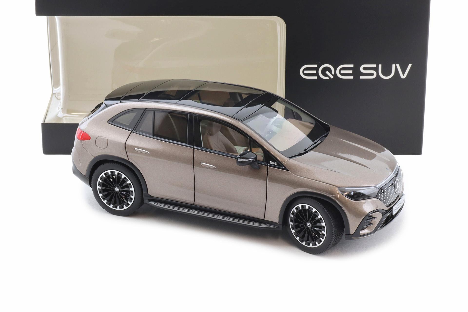 1:18 NZG Mercedes EQE SUV X294 AMG Line velvet brown metallic DEALER VERSION