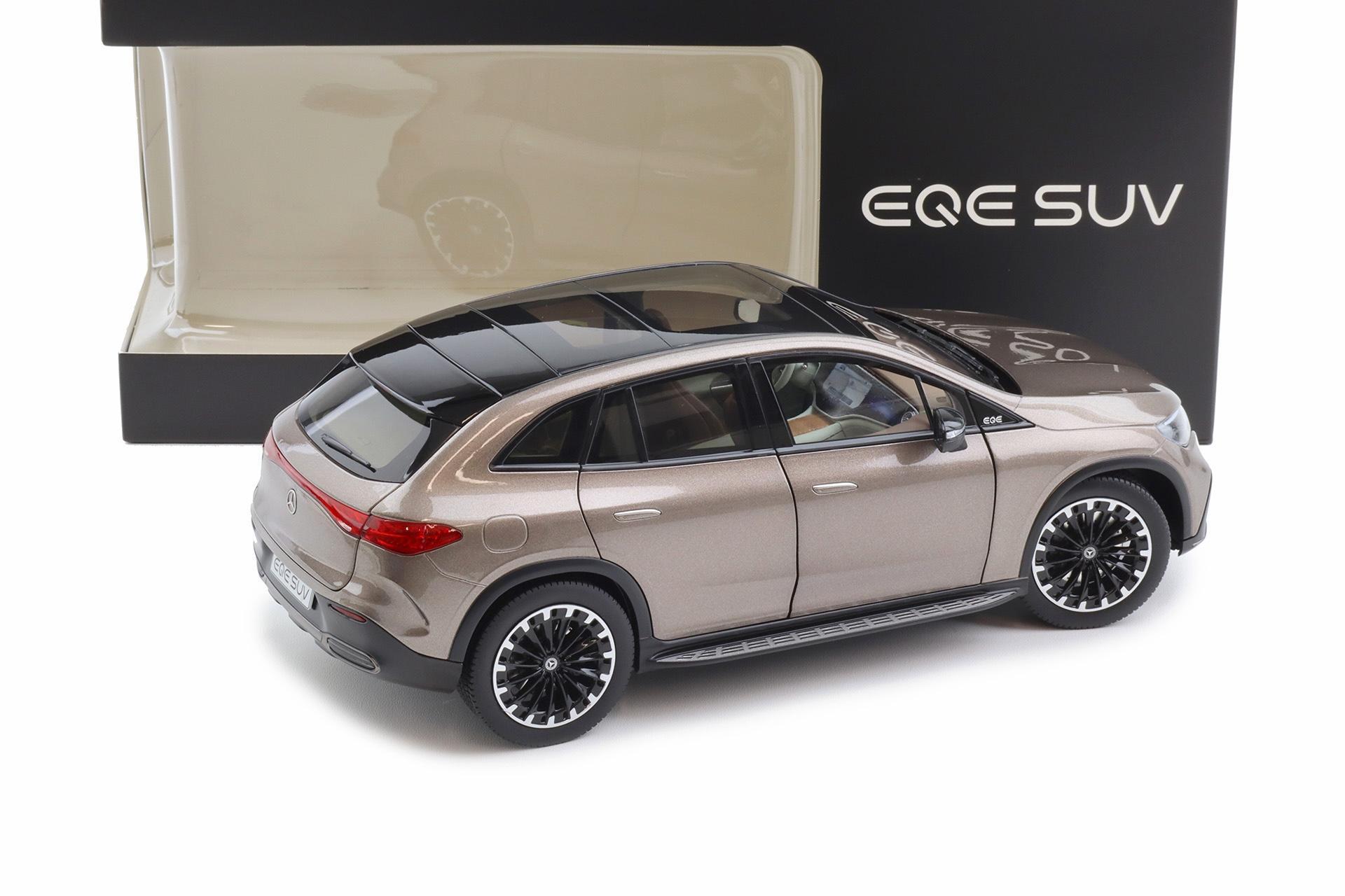 1:18 NZG Mercedes EQE SUV X294 AMG Line velvet brown metallic DEALER VERSION