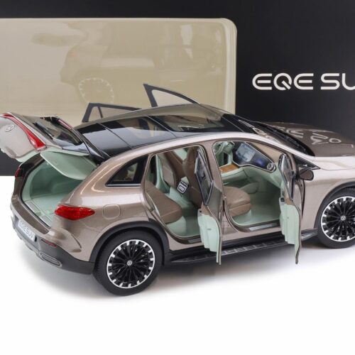 1:18 NZG Mercedes EQE SUV X294 AMG Line velvet brown metallic DEALER VERSION