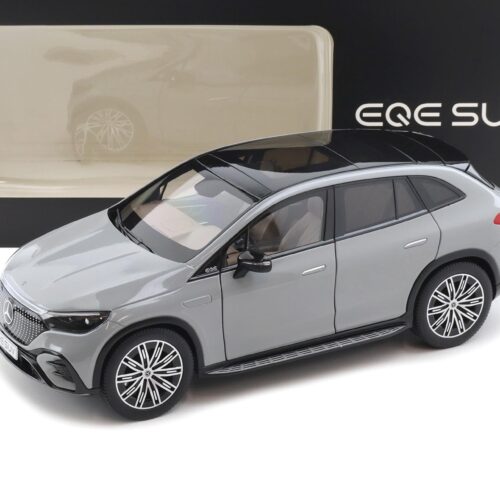 1:18 NZG Mercedes EQE SUV X294 AMG Line alpine grey solid DEALER VERSION