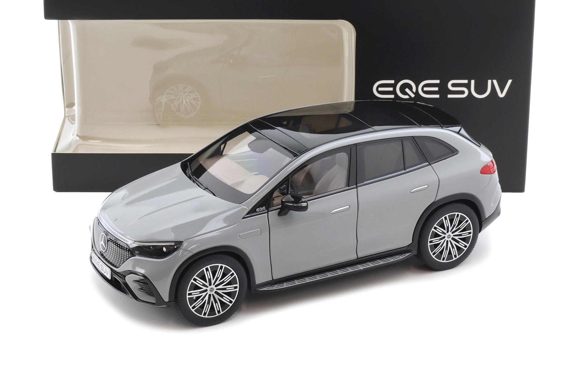 1:18 NZG Mercedes EQE SUV X294 AMG Line alpine grey solid DEALER VERSION