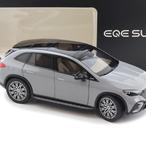 1:18 NZG Mercedes EQE SUV X294 AMG Line alpine grey solid DEALER VERSION