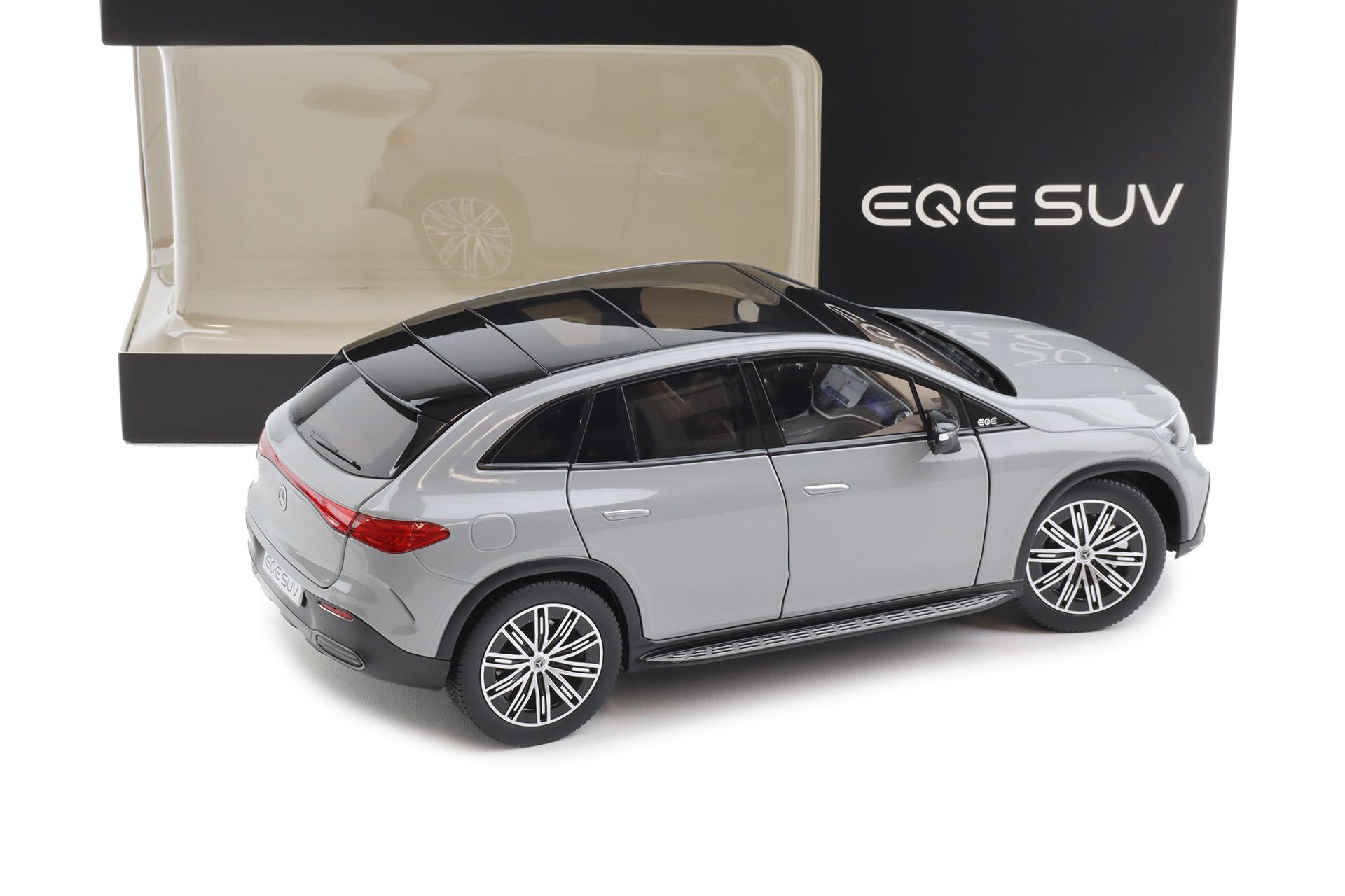 1:18 NZG Mercedes EQE SUV X294 AMG Line alpine grey solid DEALER VERSION