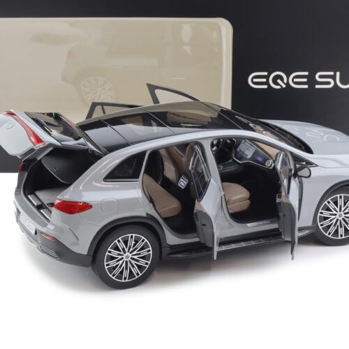 1:18 NZG Mercedes EQE SUV X294 AMG Line alpine grey solid DEALER VERSION