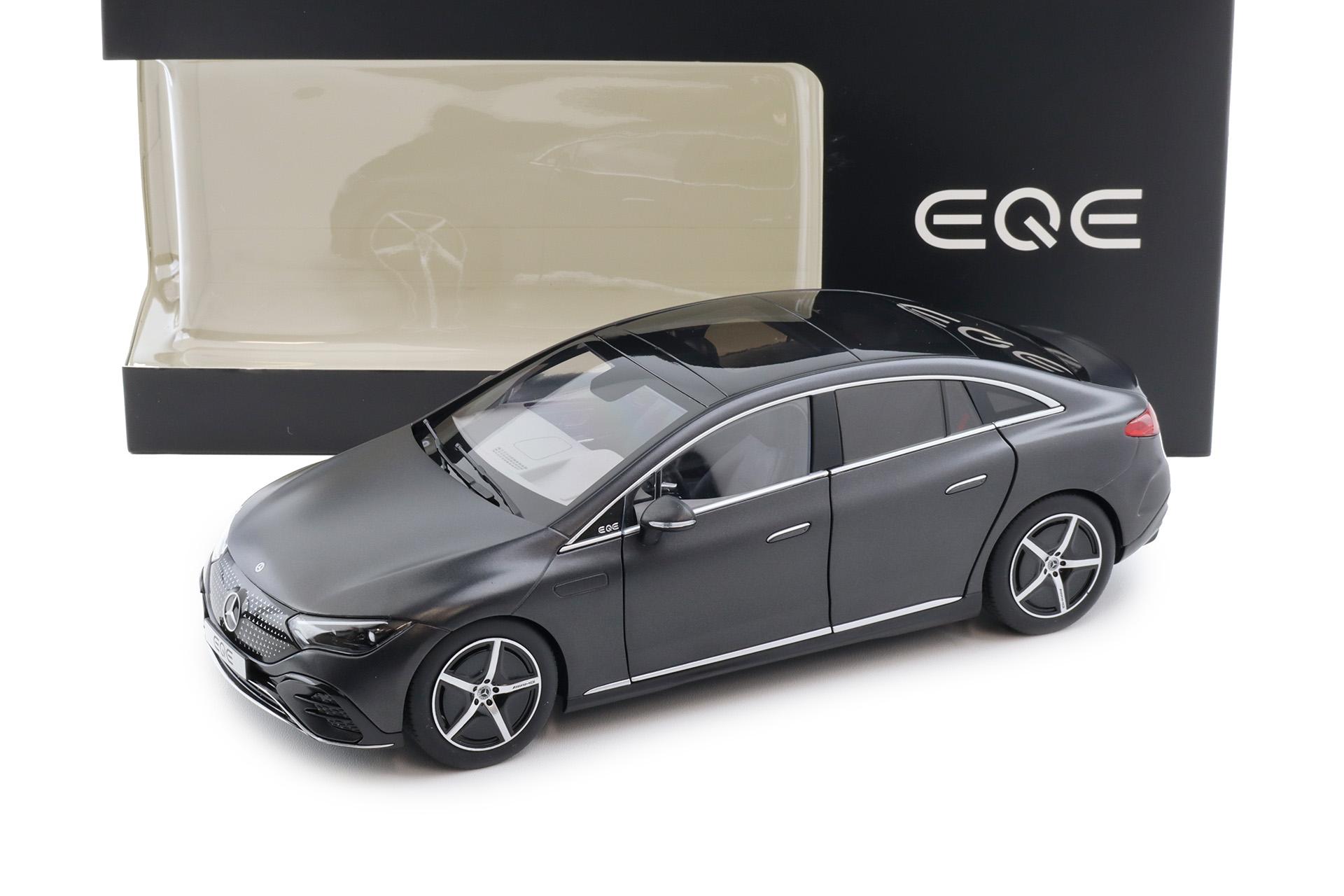1:18 NZG Mercedes EQE V295 Limousine AMG Line graphite grey magno DEALER VERSION