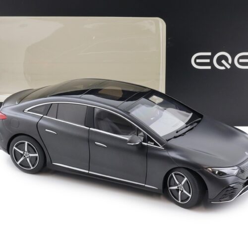 1:18 NZG Mercedes EQE V295 Limousine AMG Line graphite grey magno DEALER VERSION