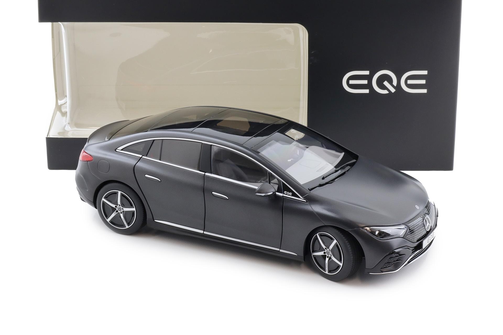 1:18 NZG Mercedes EQE V295 Limousine AMG Line graphite grey magno DEALER VERSION