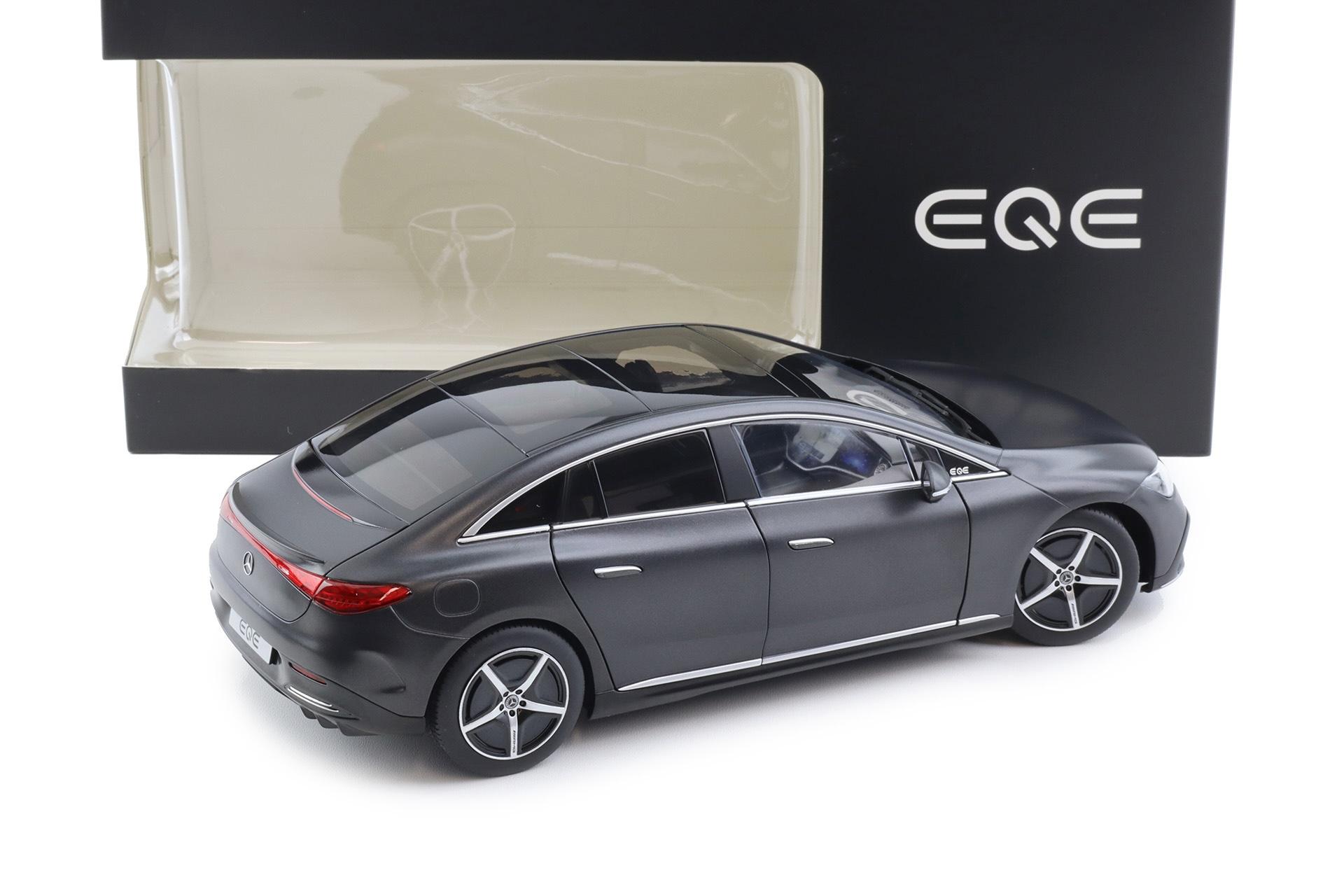 1:18 NZG Mercedes EQE V295 Limousine AMG Line graphite grey magno DEALER VERSION