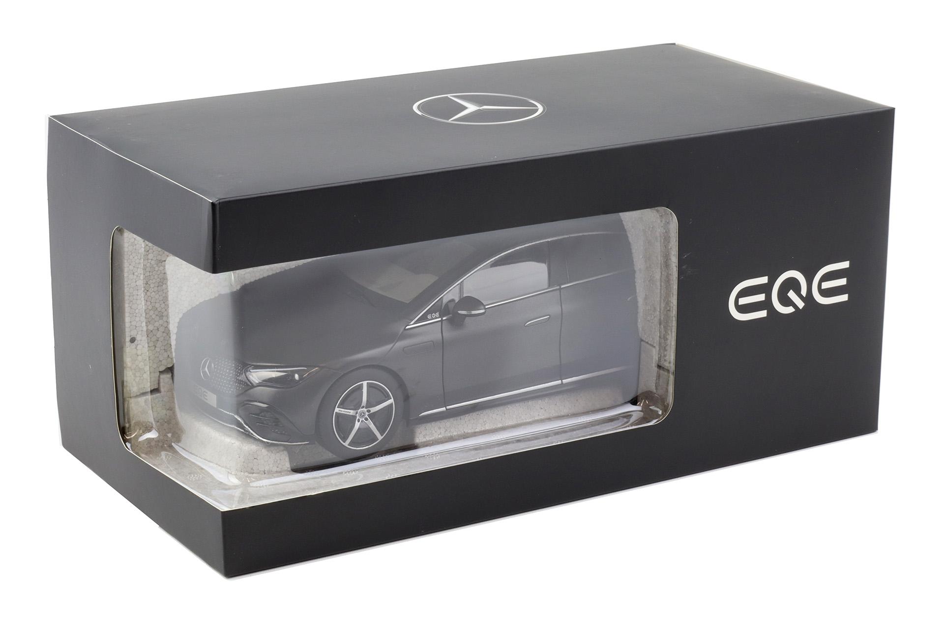 1:18 NZG Mercedes EQE V295 Limousine AMG Line graphite grey magno DEALER VERSION