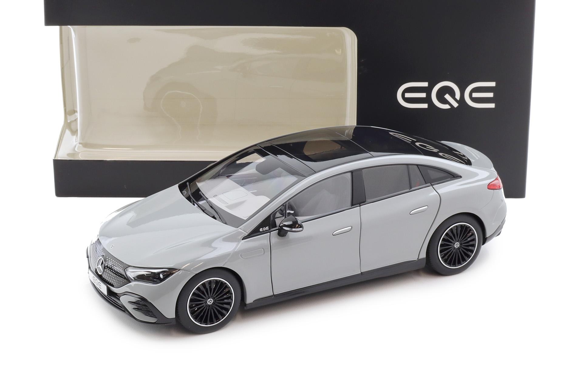 1:18 NZG Mercedes EQE V295 Limousine AMG Line alpine grey uni DEALER VERSION
