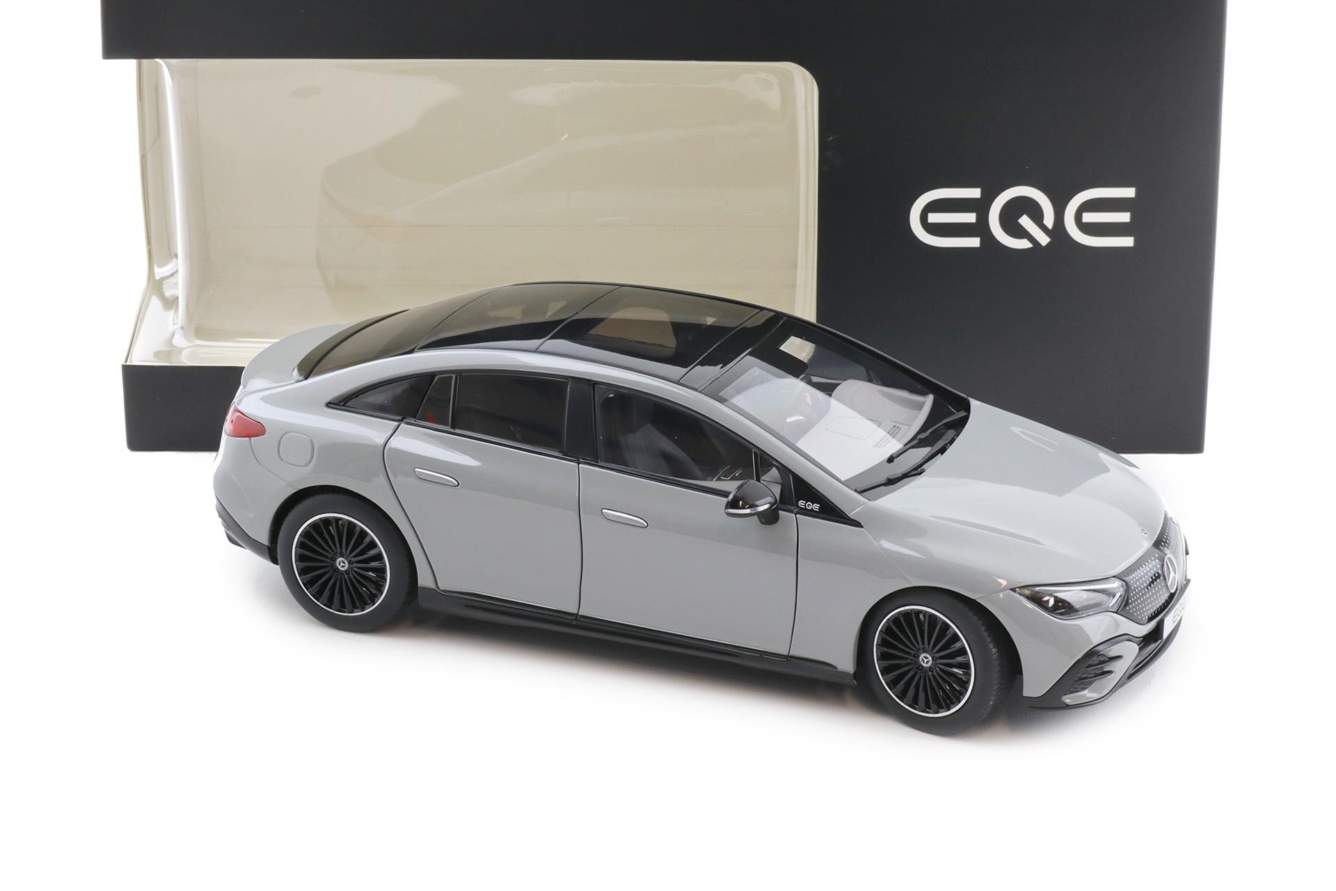 1:18 NZG Mercedes EQE V295 Limousine AMG Line alpine grey uni DEALER VERSION