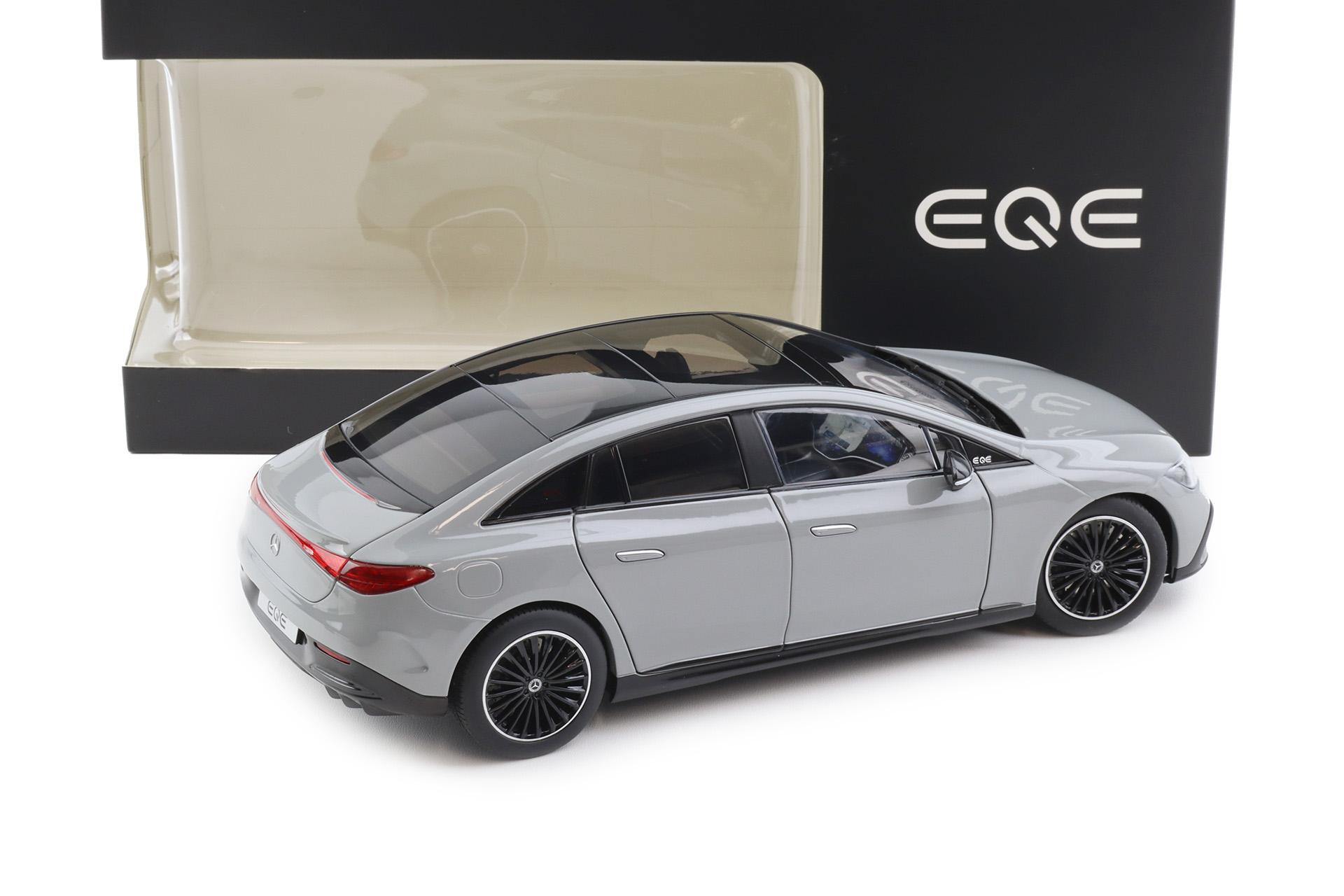 1:18 NZG Mercedes EQE V295 Limousine AMG Line alpine grey uni DEALER VERSION