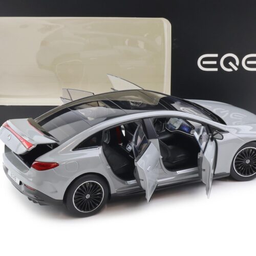 1:18 NZG Mercedes EQE V295 Limousine AMG Line alpine grey uni DEALER VERSION