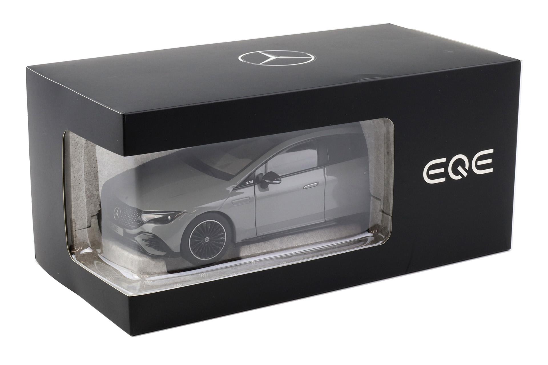1:18 NZG Mercedes EQE V295 Limousine AMG Line alpine grey uni DEALER VERSION