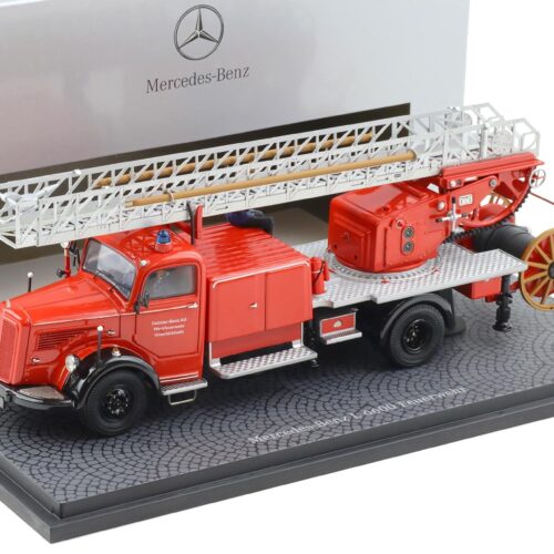 1:43 Schuco Mercedes L6600 Feuerwehr Werksfeuerwehr Untertürkheim DEALER VERSION