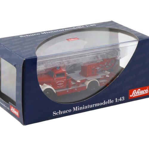 1:43 Schuco Opel Blitz S 3t Feuerwehr Betriebsfeuerwehr Firma Theimer red