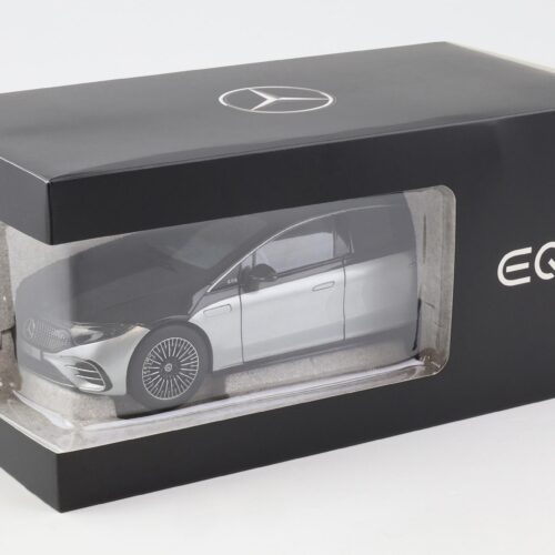 1:18 NZG Mercedes EQS V297 Limousine with light black/ silver DEALER VERSION
