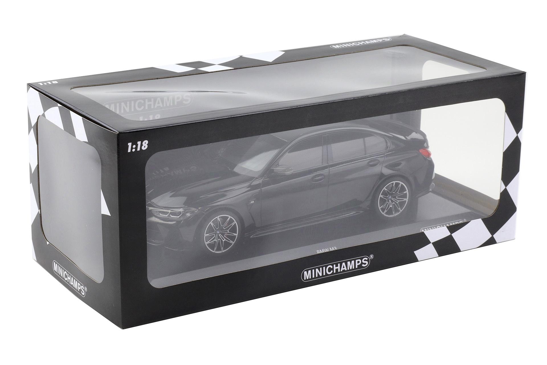 1:18 Minichamps BMW M3 G80 Competition black metallic 2020