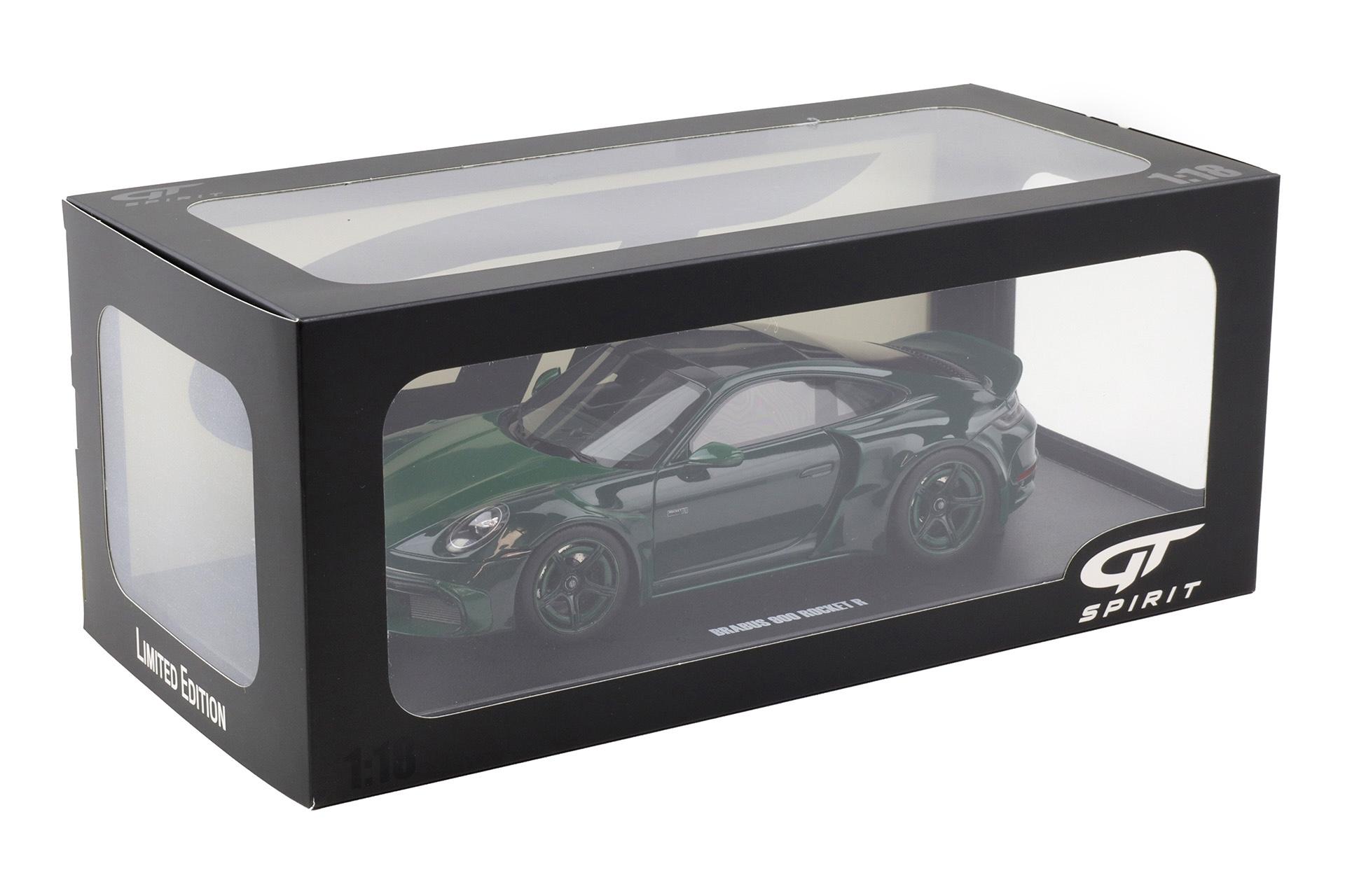 1:18 GT Spirit GT959 Porsche 911 992 Brabus 900 Rocket-R Coupe Mean green 2024