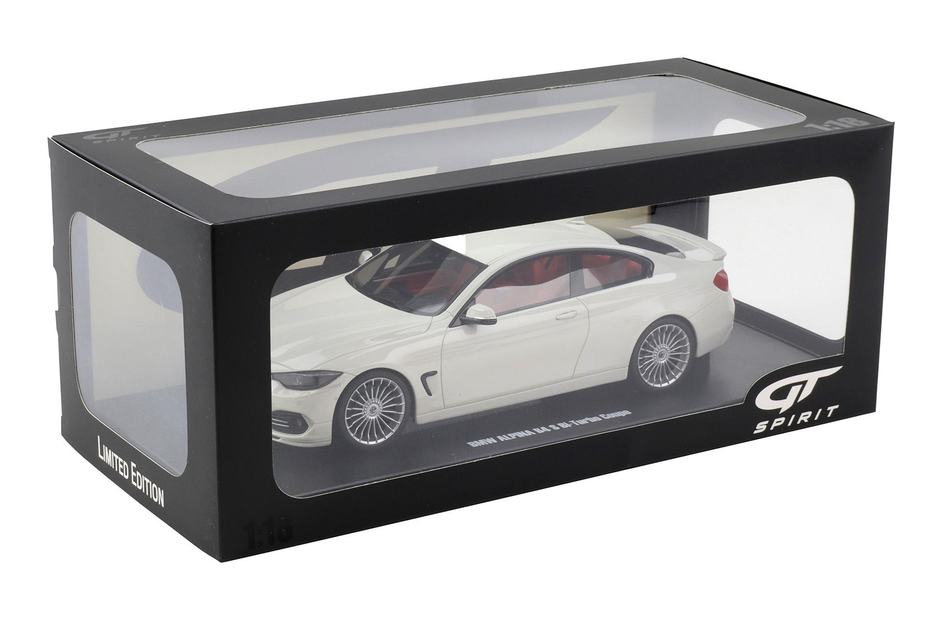 1:18 GT Spirit GT963 BMW Alpina B4 BI-Turbo Coupe Alpine white 2014