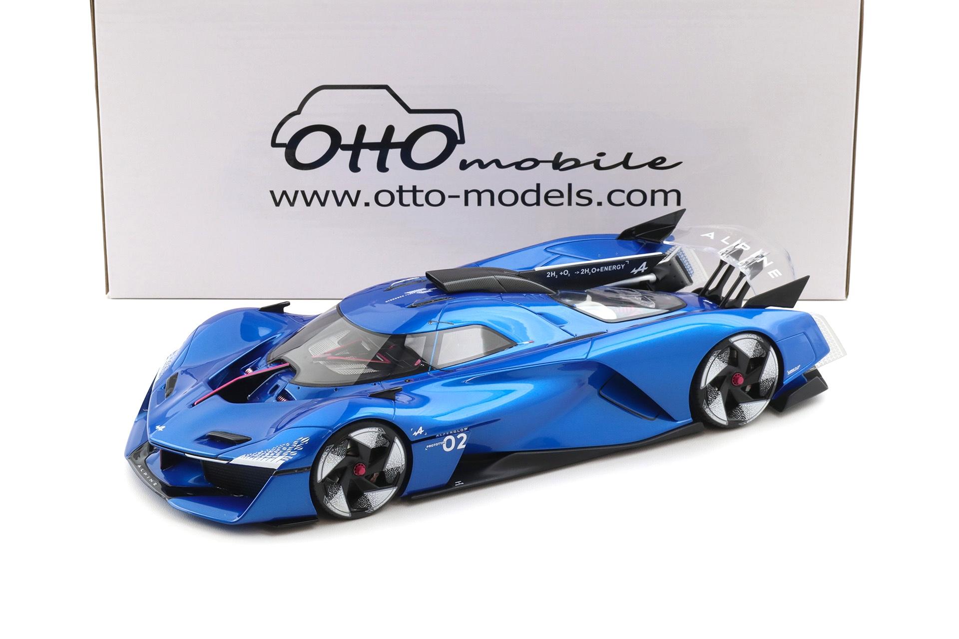 1:18 OTTO mobile OT1213 Alpine Alpenglow HY6 Specular blue metallic 2024