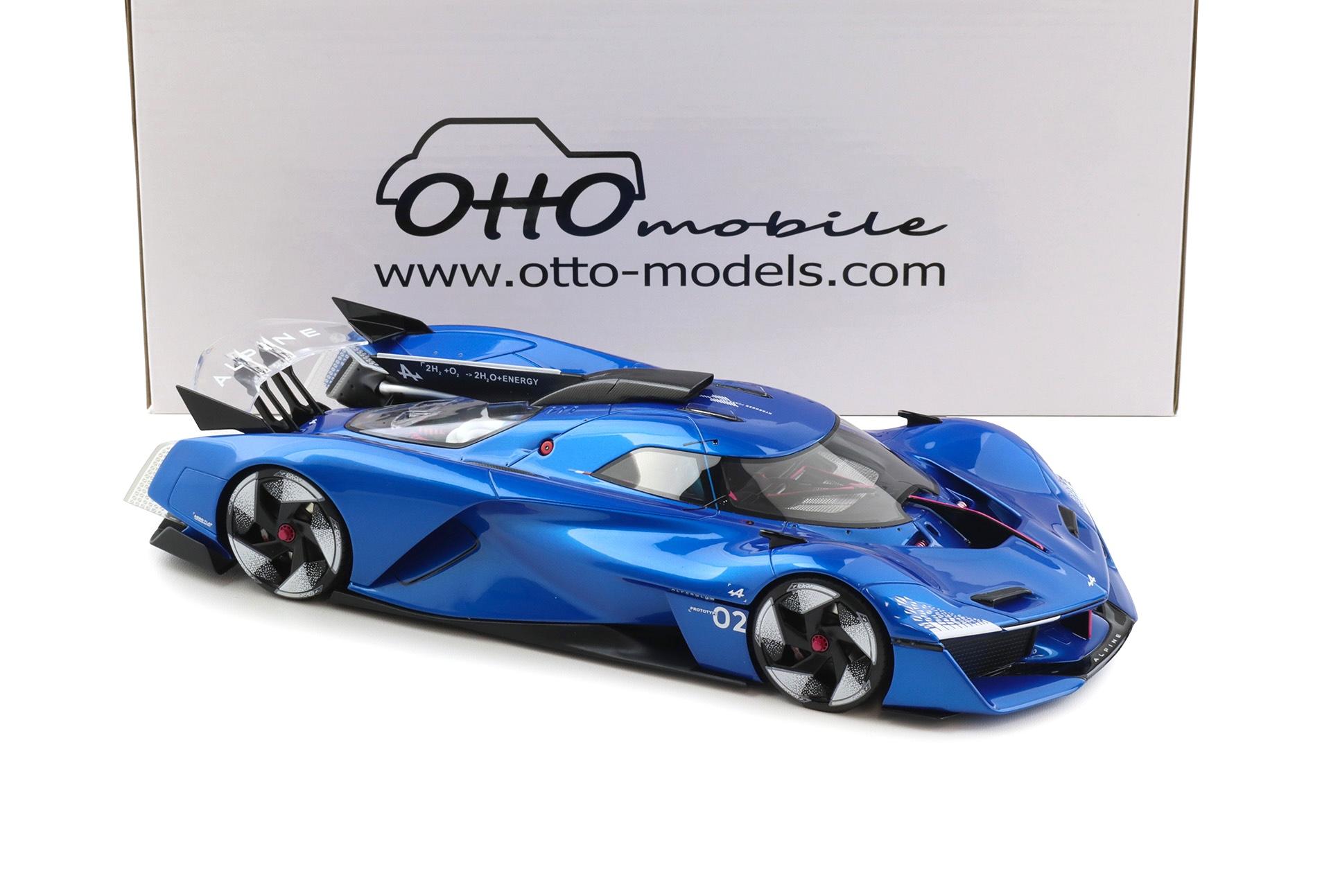 1:18 OTTO mobile OT1213 Alpine Alpenglow HY6 Specular blue metallic 2024