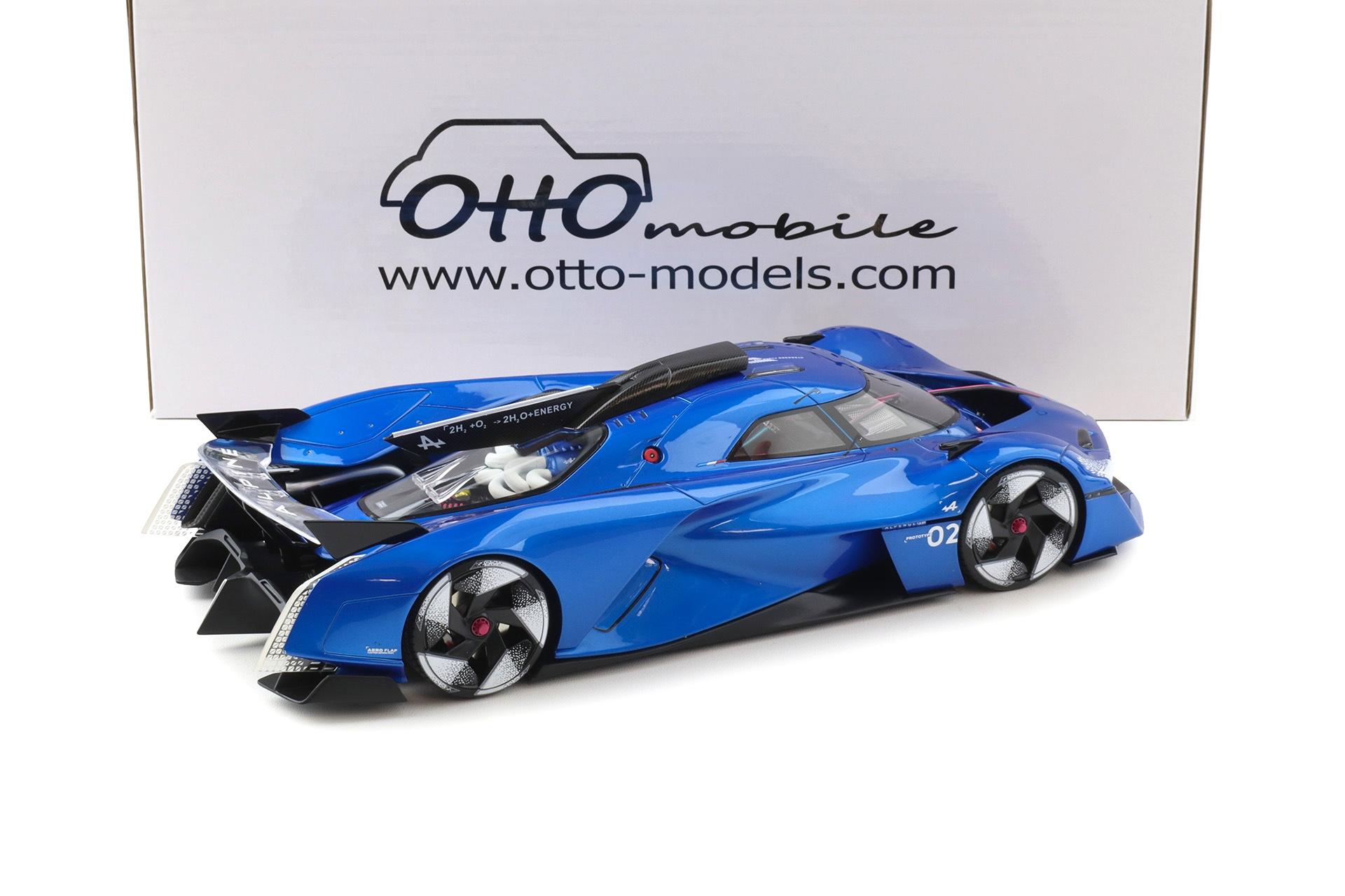1:18 OTTO mobile OT1213 Alpine Alpenglow HY6 Specular blue metallic 2024