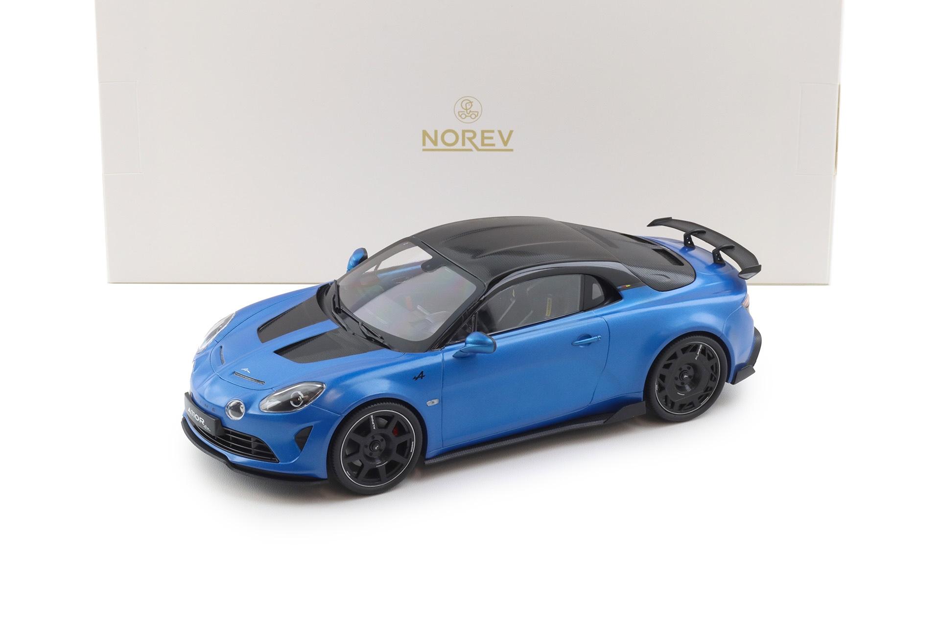 1:18 Norev Alpine A110 R Fernando Alonso 2022 matt blue - Limited 110 pcs.