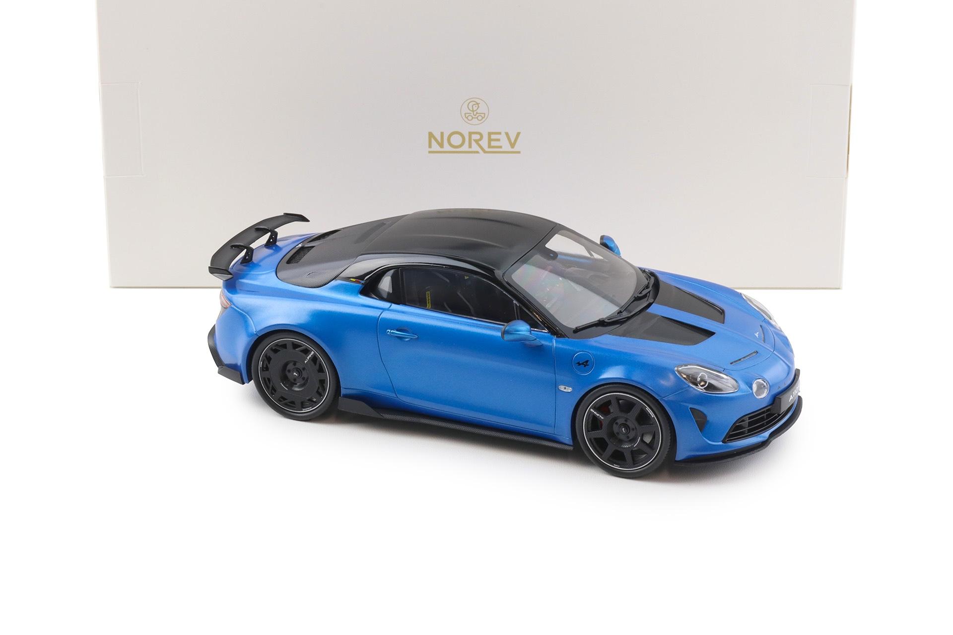 1:18 Norev Alpine A110 R Fernando Alonso 2022 matt blue - Limited 110 pcs.