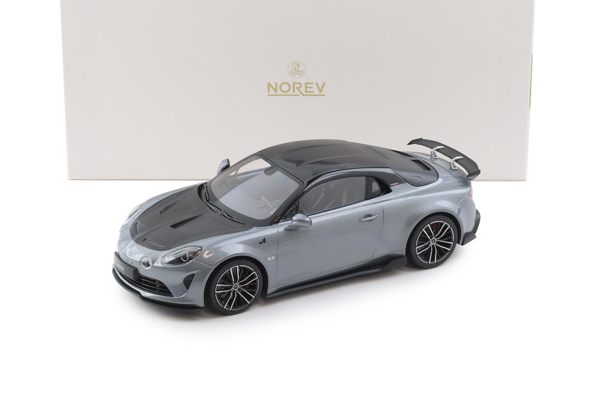 1:18 Norev Alpine A110 R Turini 2025 Gloss Thunder grey - Limited 110 pcs.