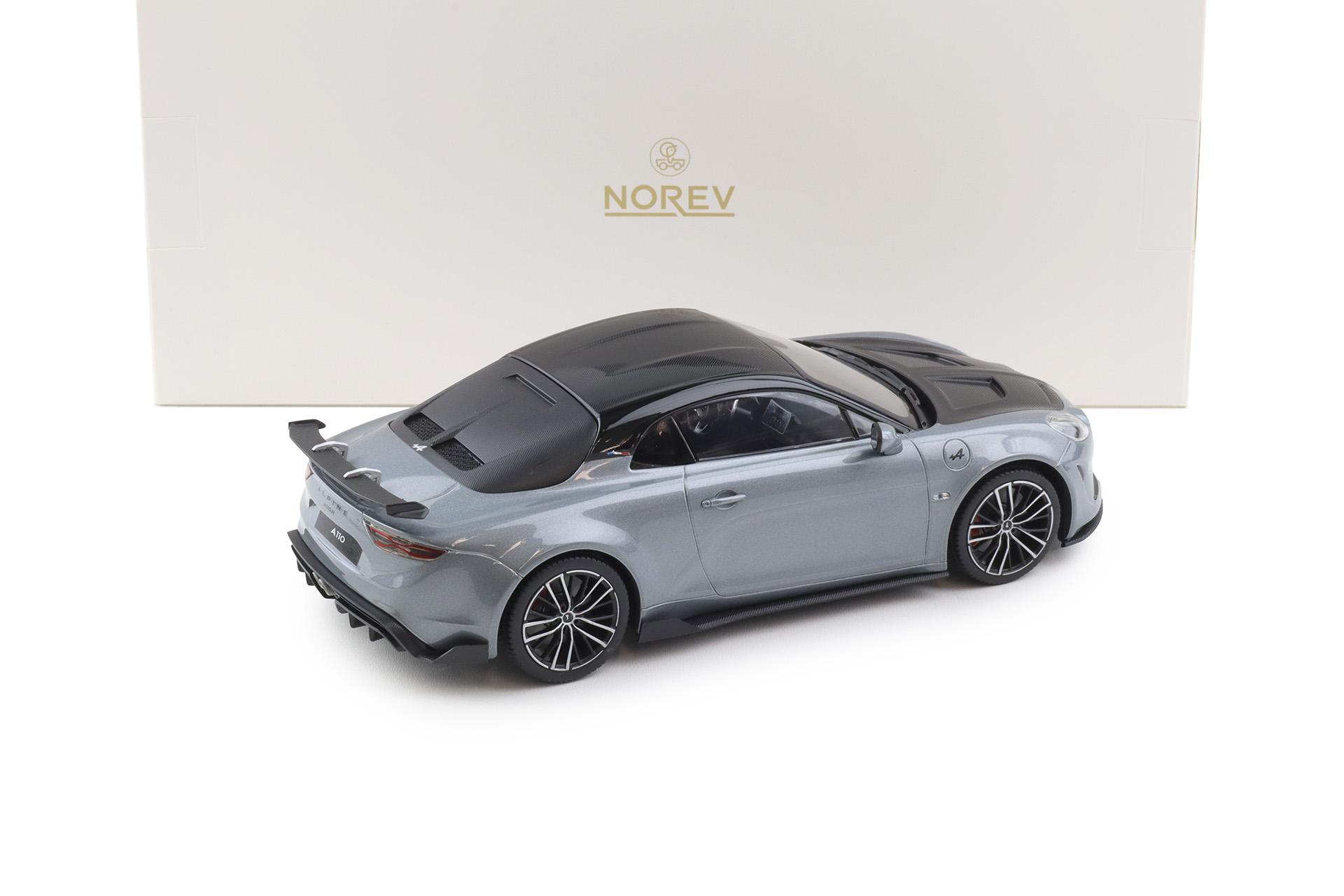 1:18 Norev Alpine A110 R Turini 2025 Gloss Thunder grey - Limited 110 pcs.