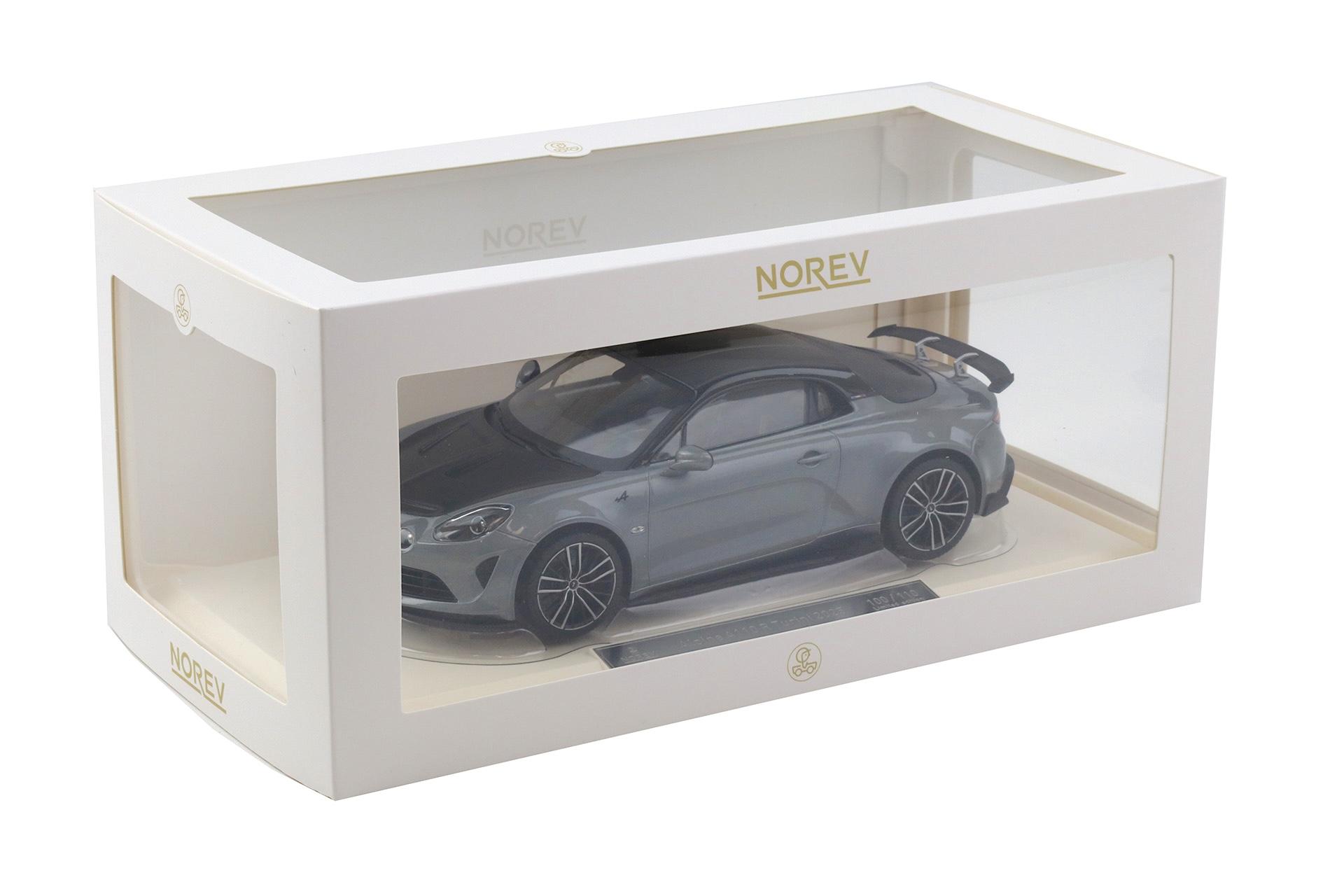 1:18 Norev Alpine A110 R Turini 2025 Gloss Thunder grey - Limited 110 pcs.