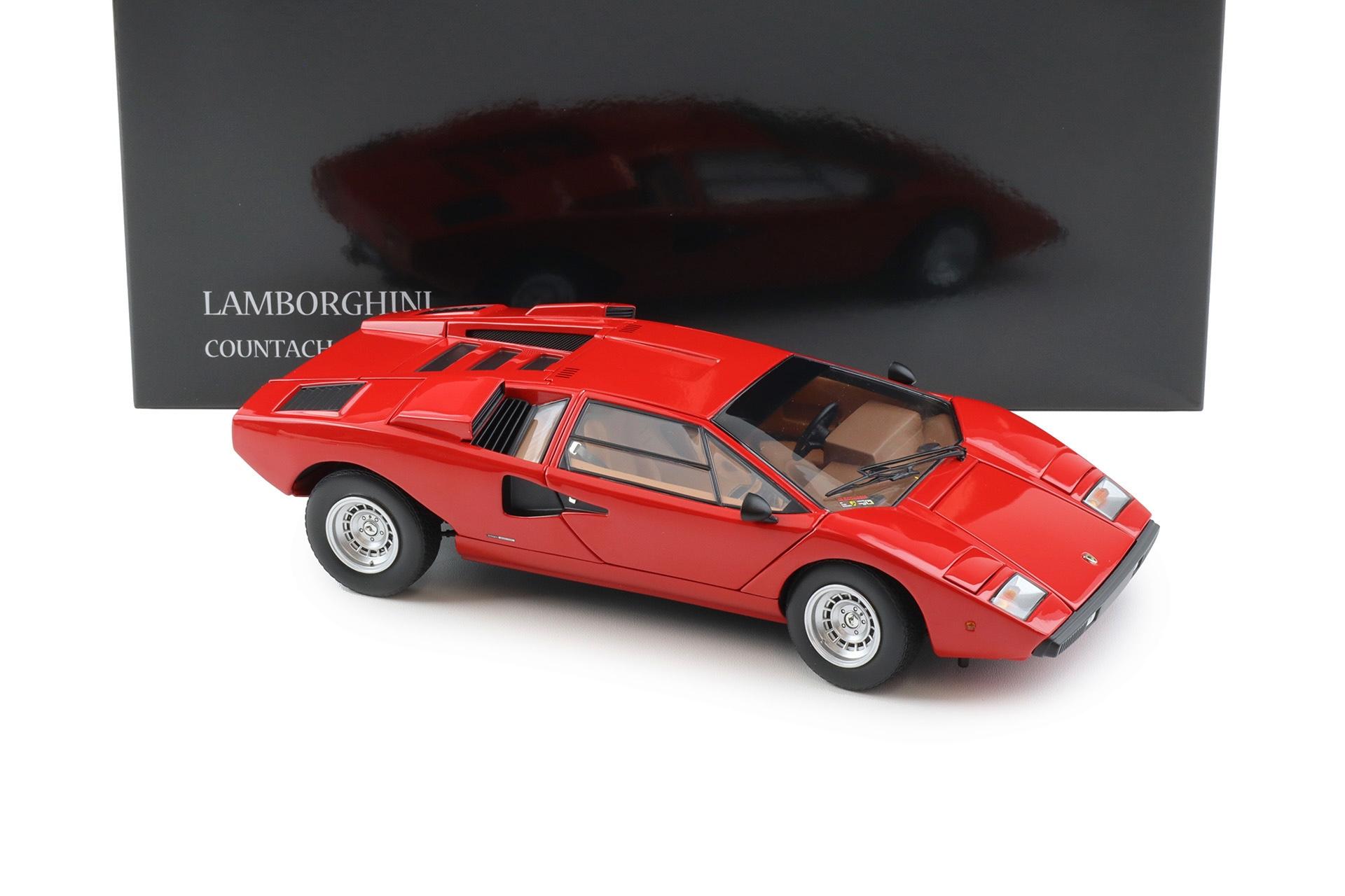 1:18 Kyosho Lamborghini Countach LP 400 Coupe red KS08321RT