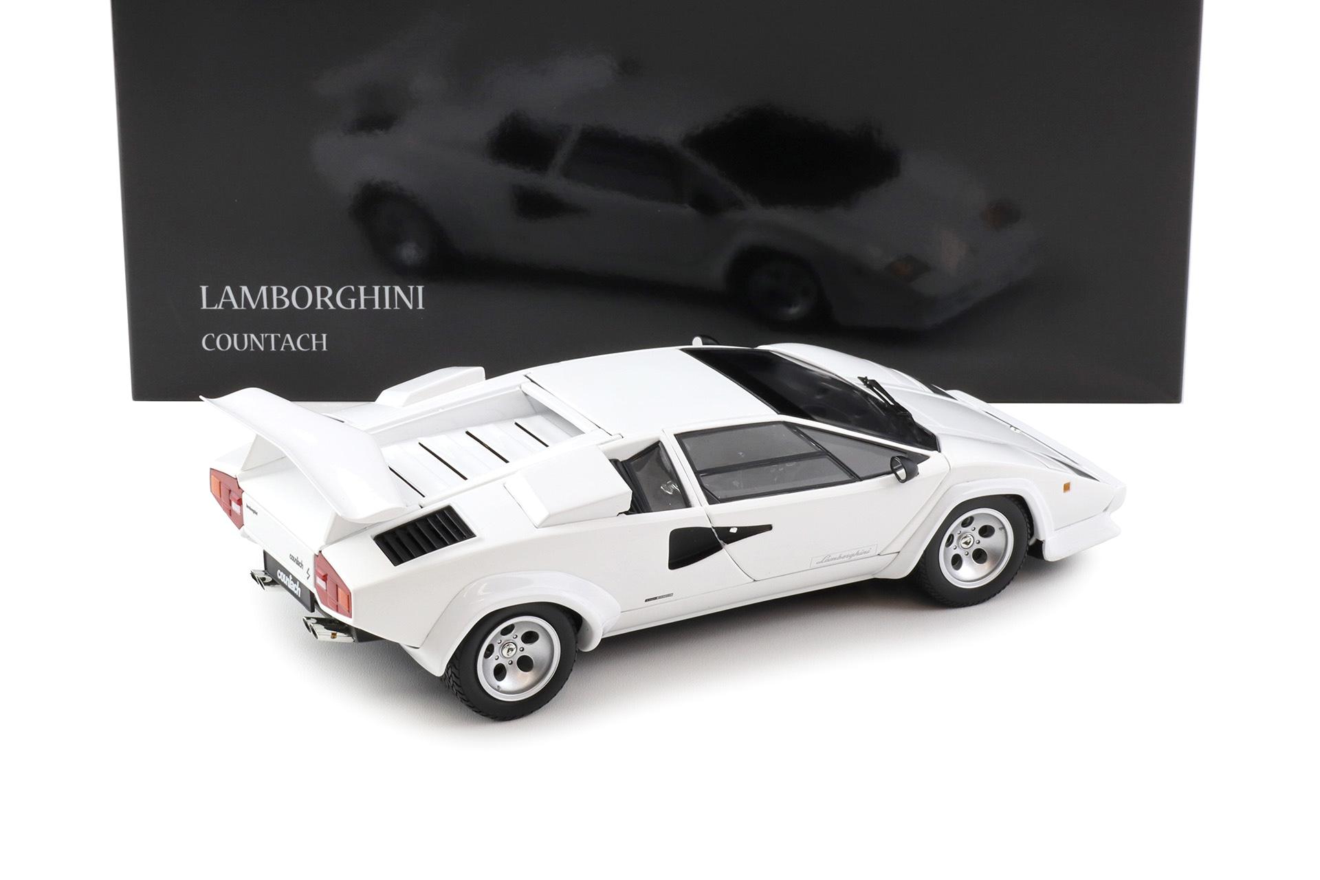1:18 Kyosho Lamborghini Countach LP 400S Coupe white KS08320WFL