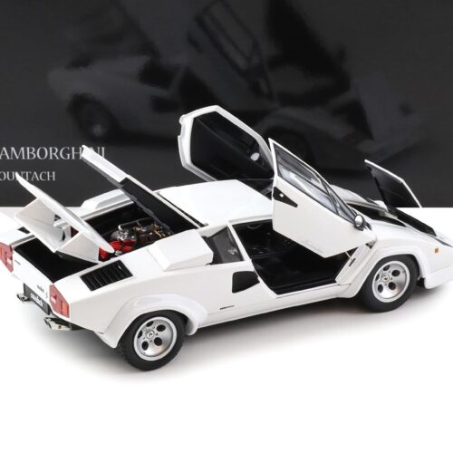 1:18 Kyosho Lamborghini Countach LP 400S Coupe white KS08320WFL