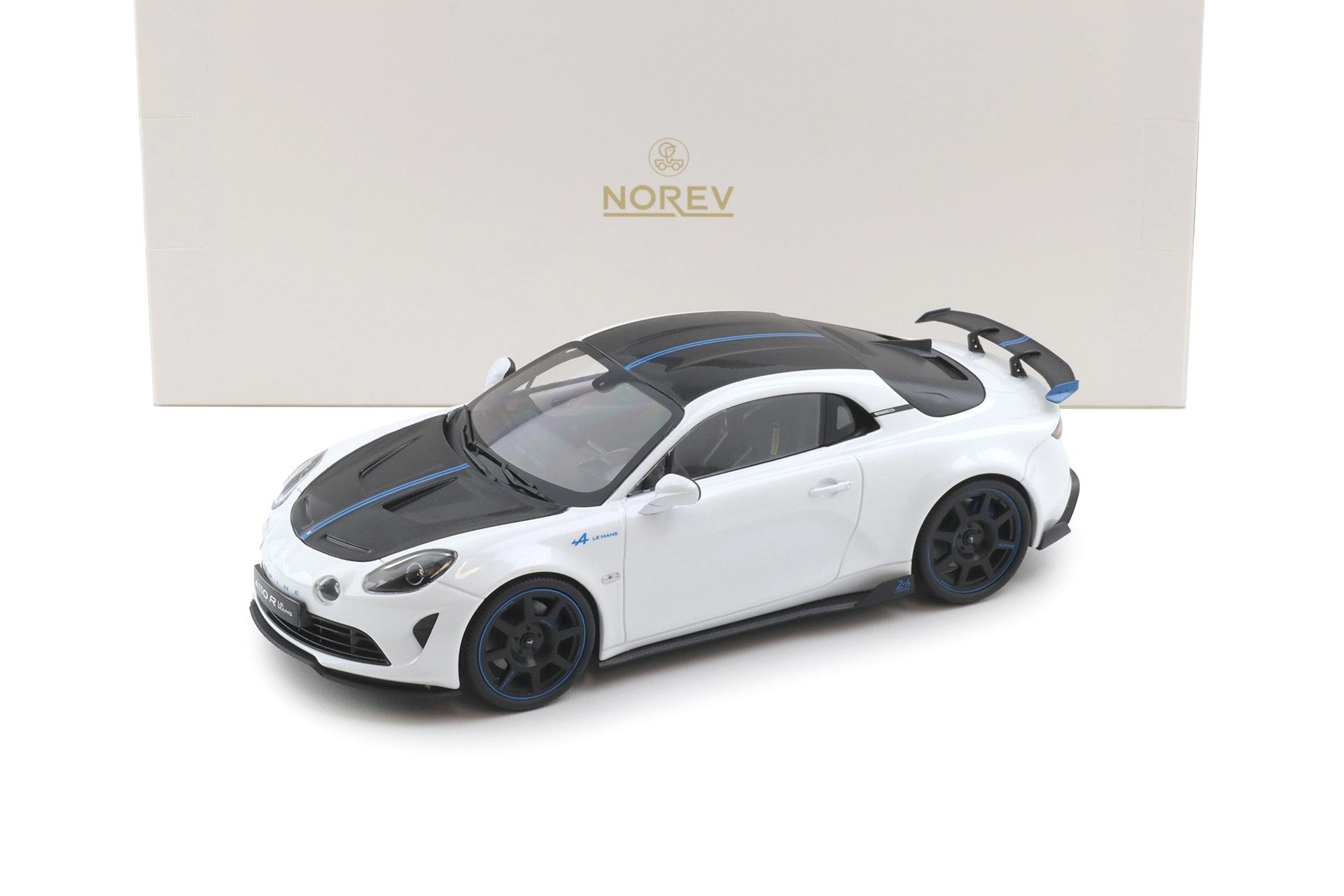 1:18 Norev Alpine A110 R Le Mans 2023 white metallic - Limited 100 pcs.