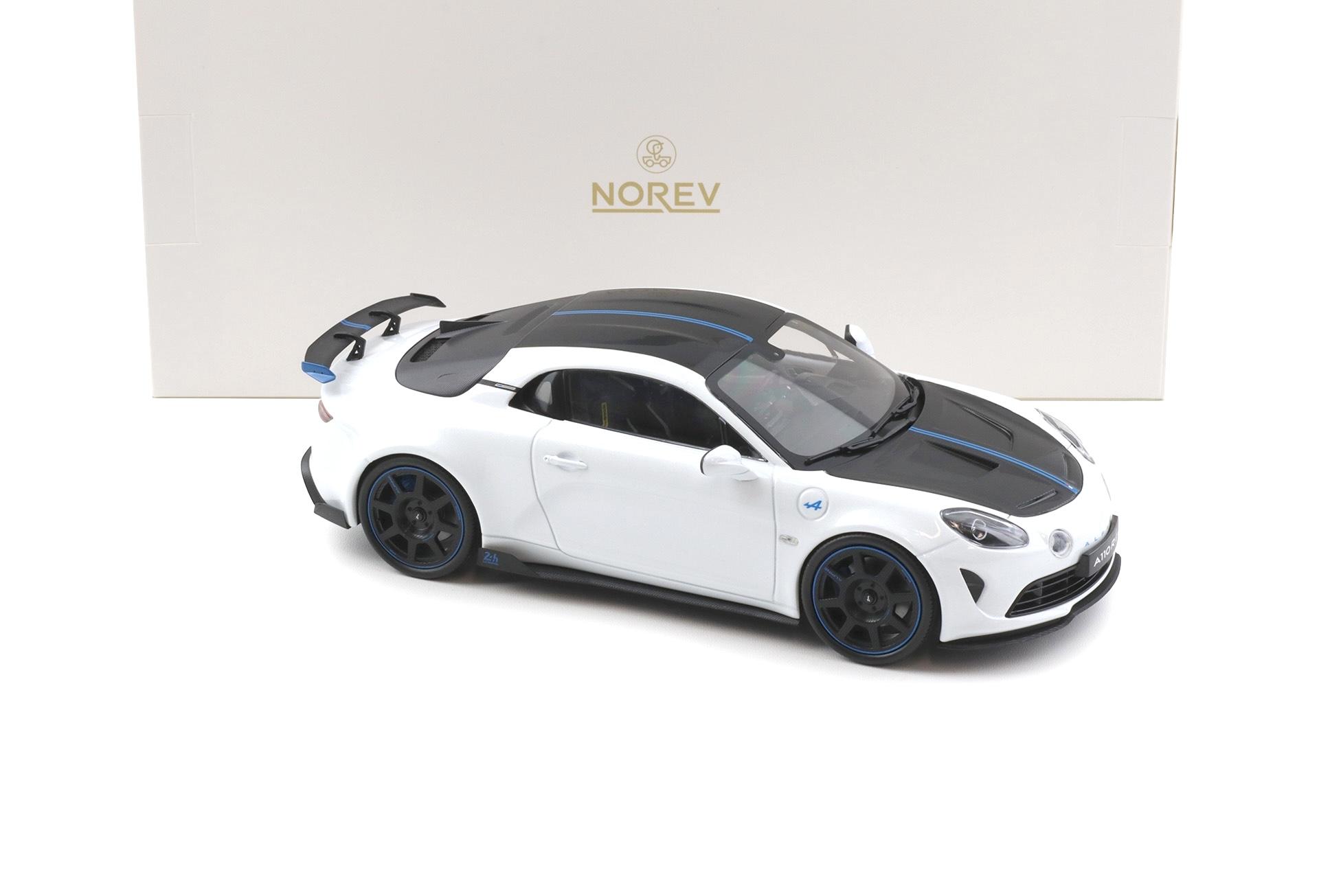 1:18 Norev Alpine A110 R Le Mans 2023 white metallic - Limited 100 pcs.