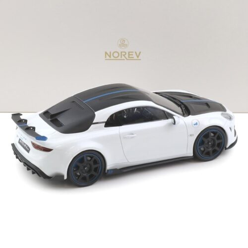 1:18 Norev Alpine A110 R Le Mans 2023 white metallic - Limited 100 pcs.