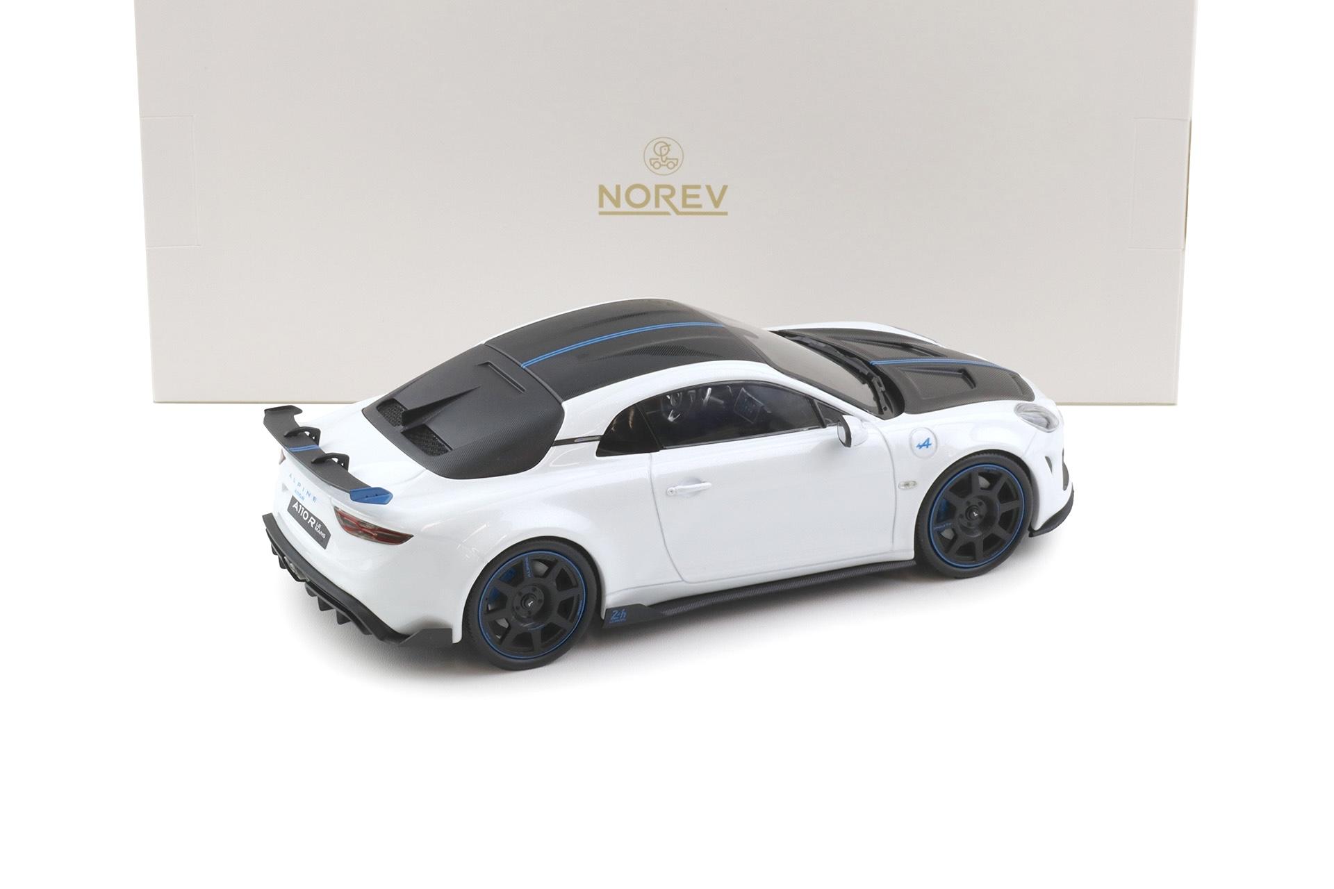 1:18 Norev Alpine A110 R Le Mans 2023 white metallic - Limited 100 pcs.