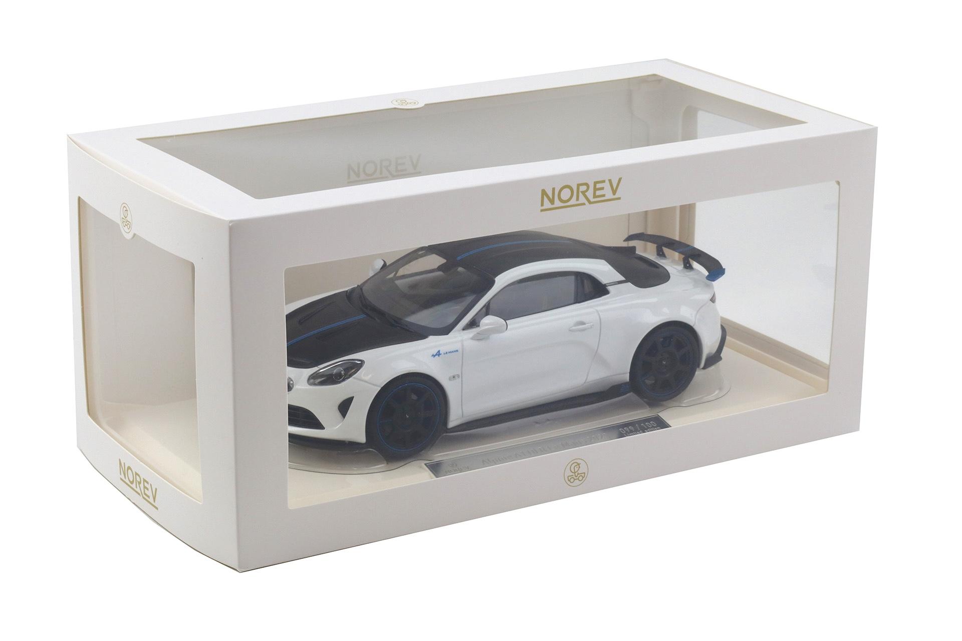 1:18 Norev Alpine A110 R Le Mans 2023 white metallic - Limited 100 pcs.