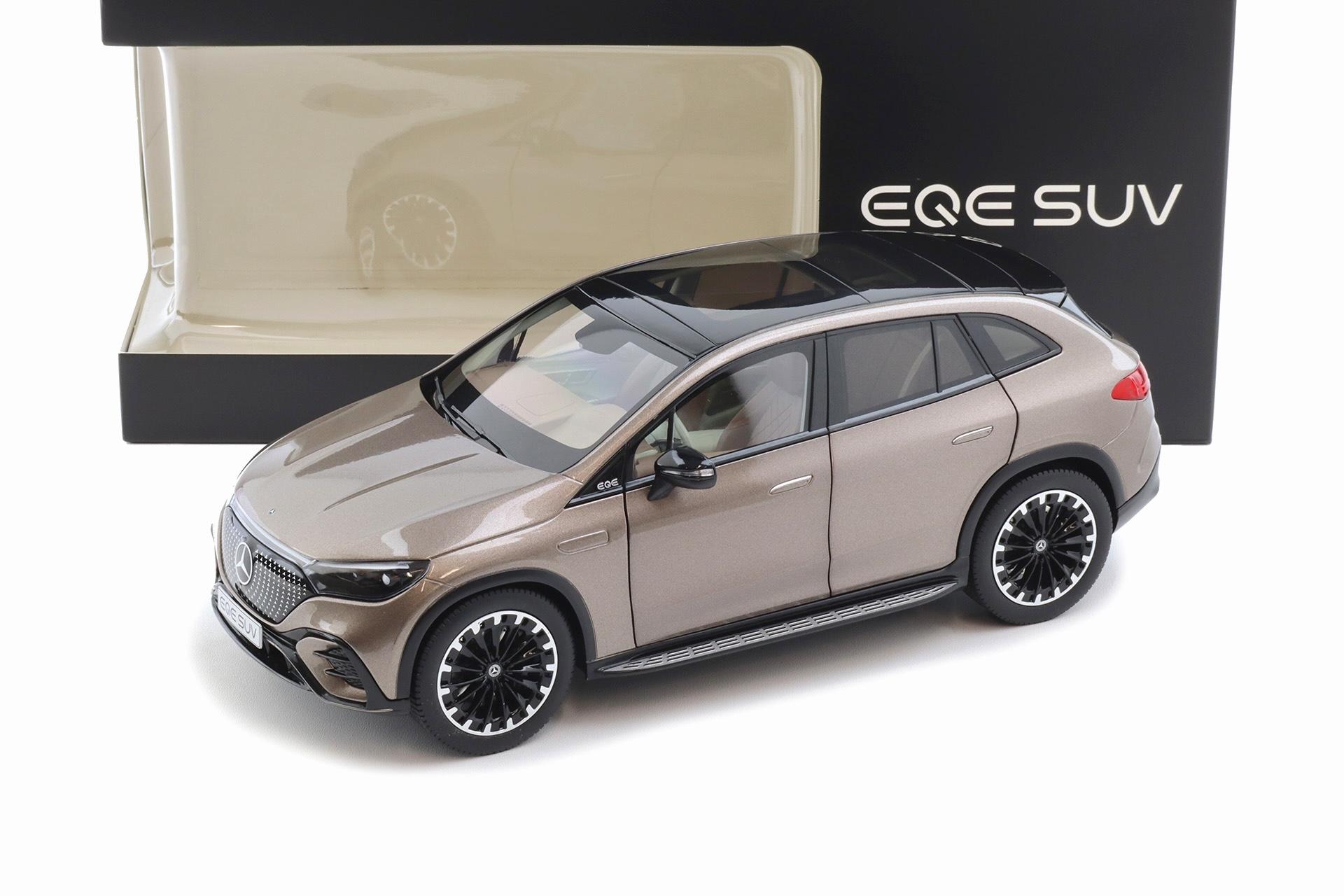 1:18 NZG Mercedes EQE SUV X294 AMG Line velvet brown metallic DEALER VERSION