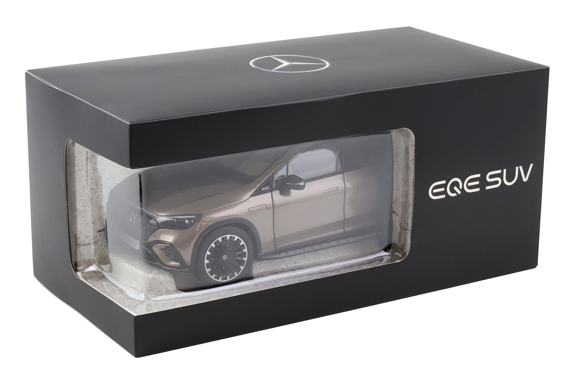 1:18 NZG Mercedes EQE SUV X294 AMG Line velvet brown metallic DEALER VERSION