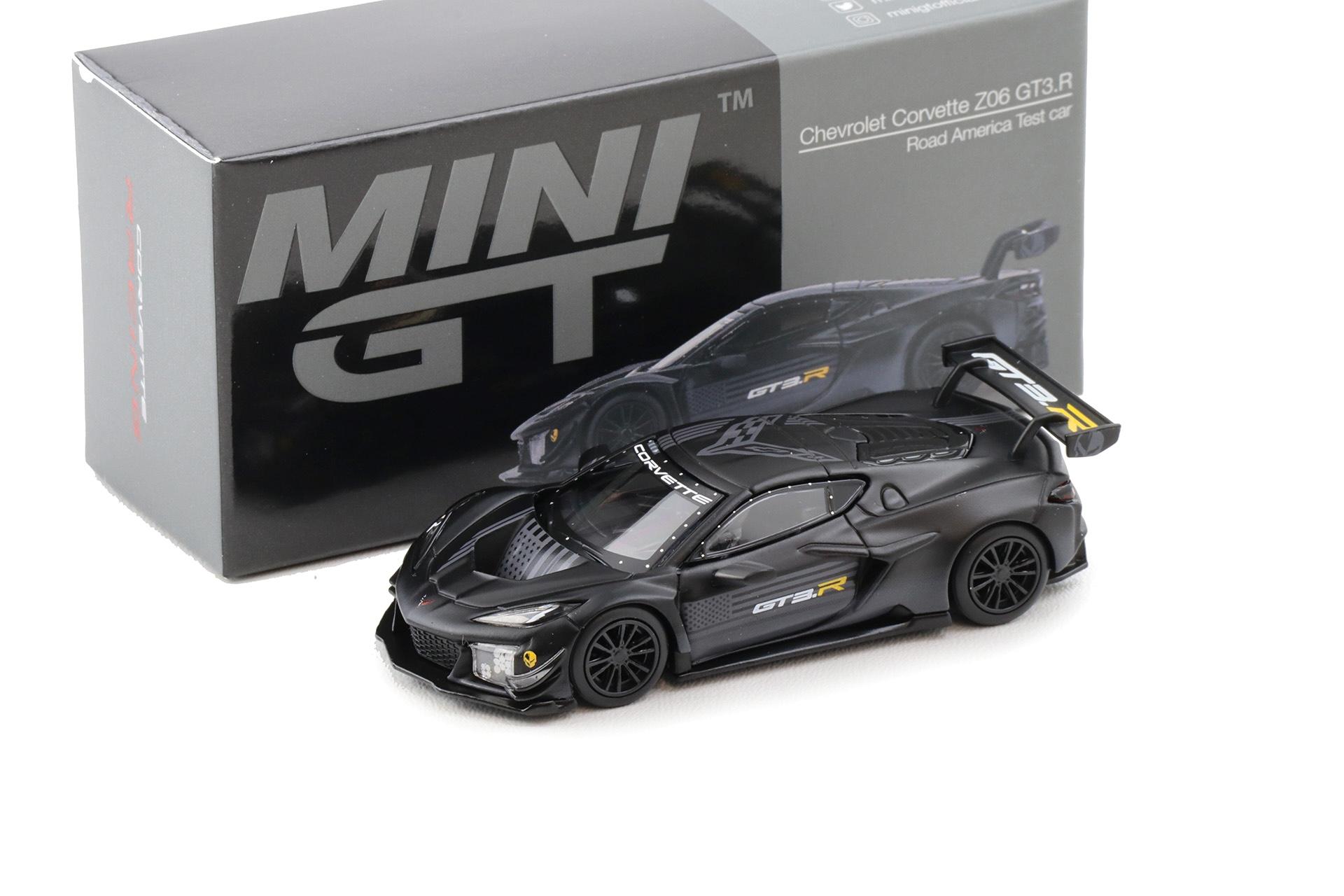 1:64 TSM Mini GT Chevrolet Corvette Z06 GT3.R Road America Test Car MGT01186-L