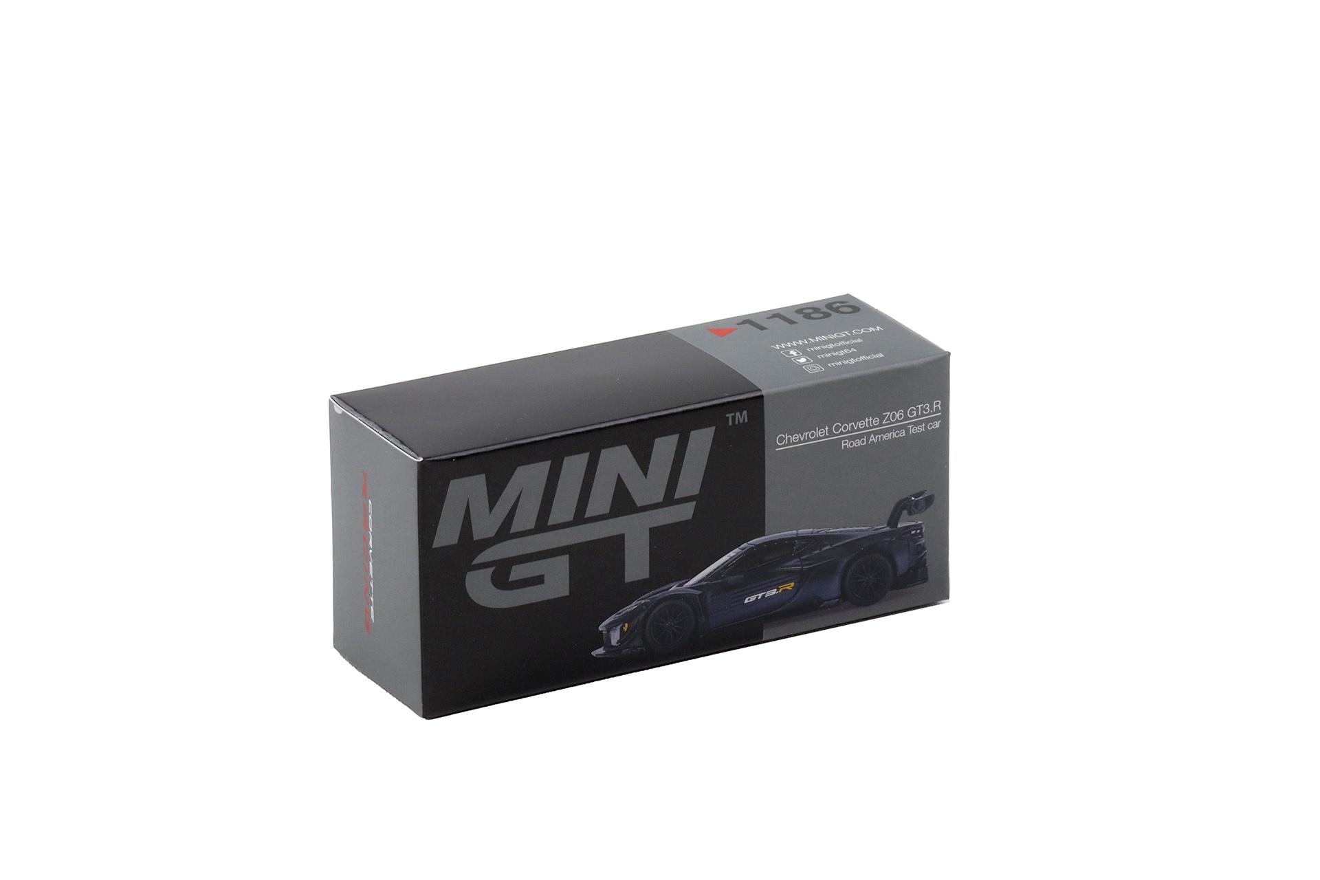 1:64 TSM Mini GT Chevrolet Corvette Z06 GT3.R Road America Test Car MGT01186-L
